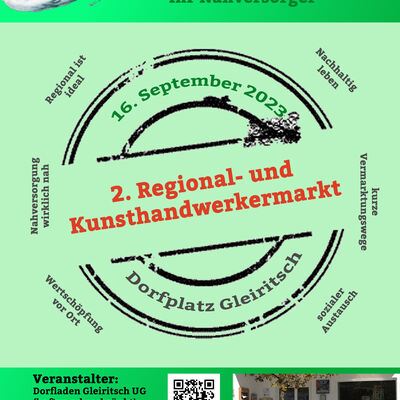 2. Regional- und Kunsthandwerkermarkt Gleiritsch